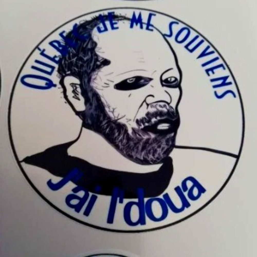 (2for10$ bundle) québec je me souviens , funny, sticker
